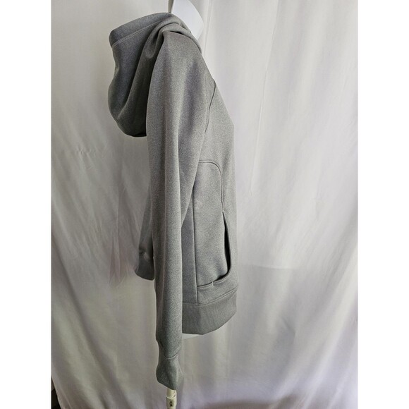 Under Armour Hoodie Gray Full Zip Jacket Size Medium - Picture 6 of 7